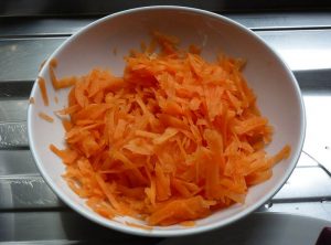 grated carrot grated carrot