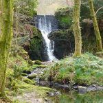 The waterfall in Finlaystone