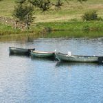 Fishing boats in the Knapps Loch!