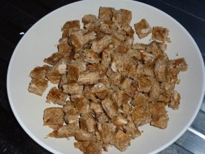Tuna loaf pieces