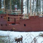 Finlaystone pirate ship is now finished