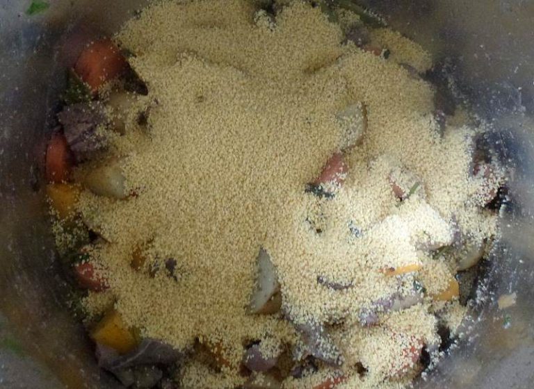 Chuck in a bag of couscous!