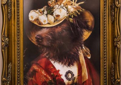 portrait of a dog