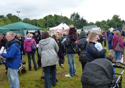 Bishopton day crowds