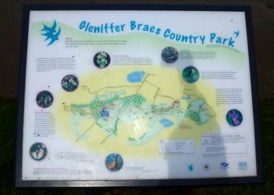 A map of the Gleniffer Braes