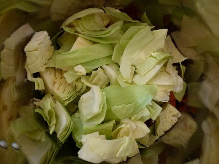 add whole cabbage