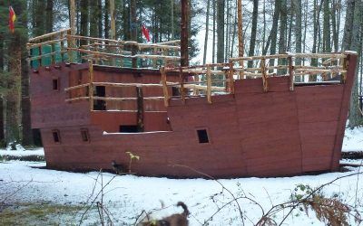 Finlaystone pirate ship is now finished Finlaystone pirate ship is now finished