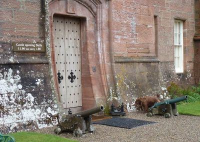 brodick castle front doors