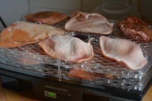 dehydrating pig ears for dogs