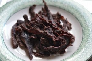 homemade beef jerky