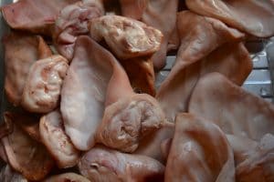 raw pig ears