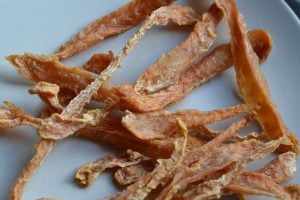sea bass fish jerky