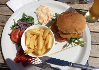 The Cumbrae Bistro lunch