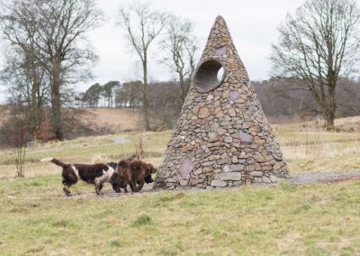 Cone monument at overtoun