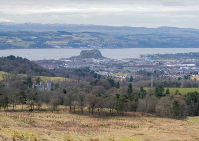 View from Lang Craigs