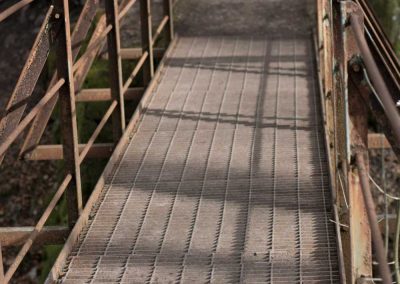metal bridge overtoun