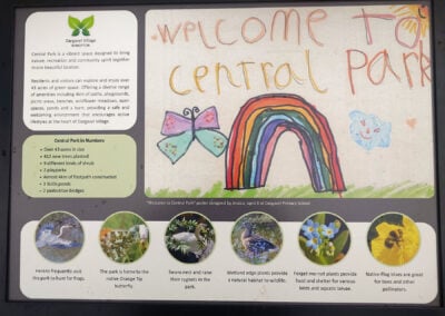 dargavel central park sign