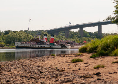 the Waverley paddle steamer