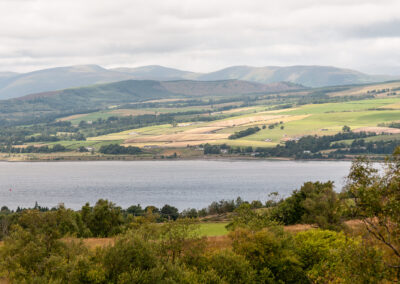 views down the river clyde