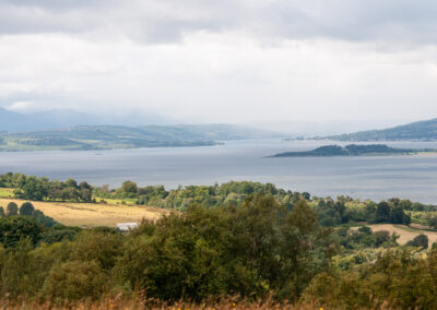 looking down the river clyde