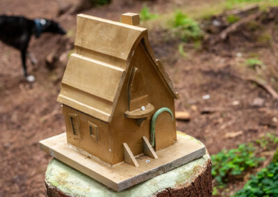 golden fairy house