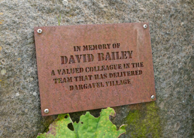 A Memorial sign