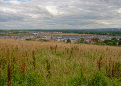 view of dargavel village from the viewpoint