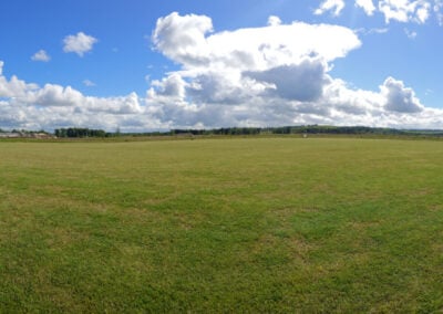A big grassy area