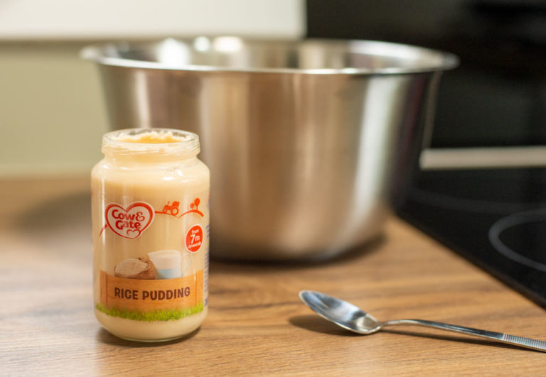 jar of baby food pudding