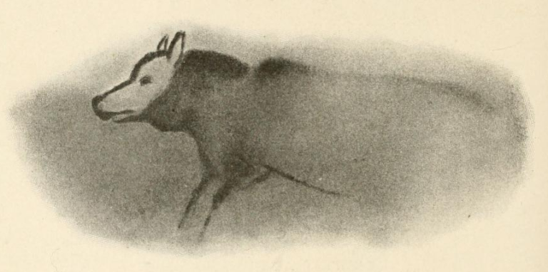 Paleolithic_dog_from_cave_pain