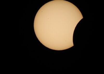moon covering the sun