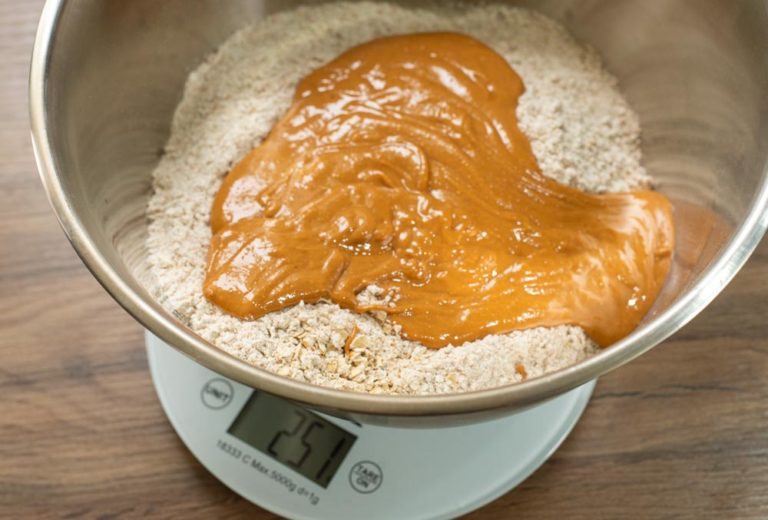 add peanut butter