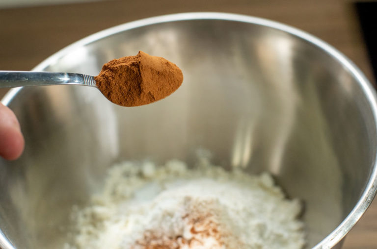 teaspoon of cinnamon