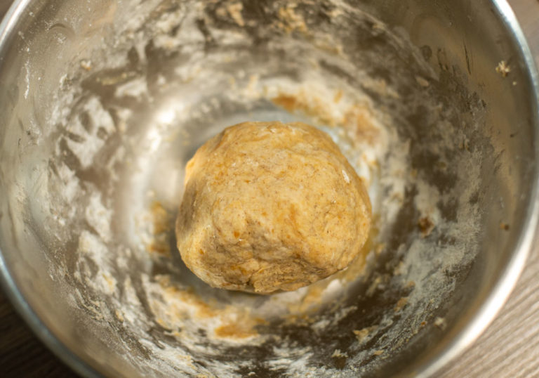 dog biscuit dough ball