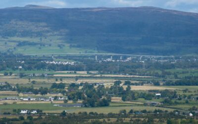 erskine bridge as seen from the glennifer braes erskine bridge as seen from the glennifer braes