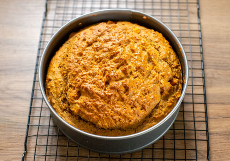 cooked carrot cake for dogs