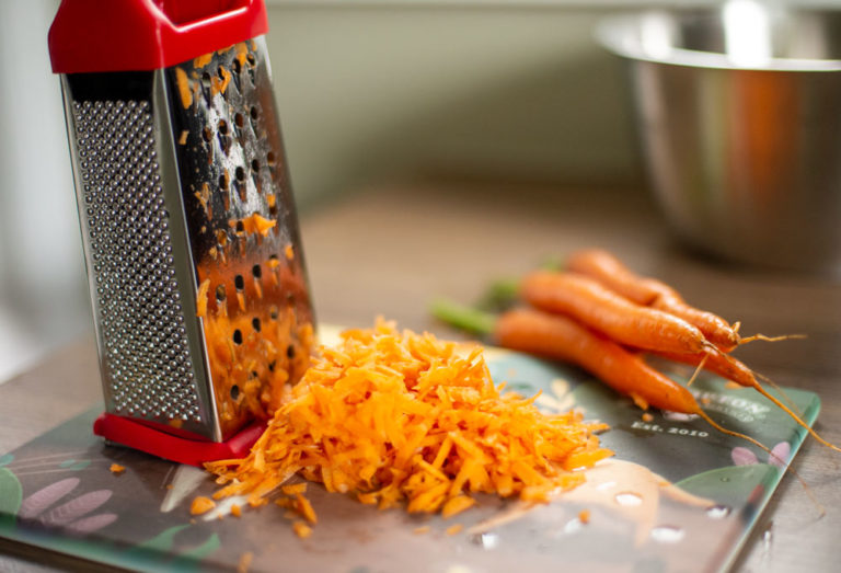 grated carrots