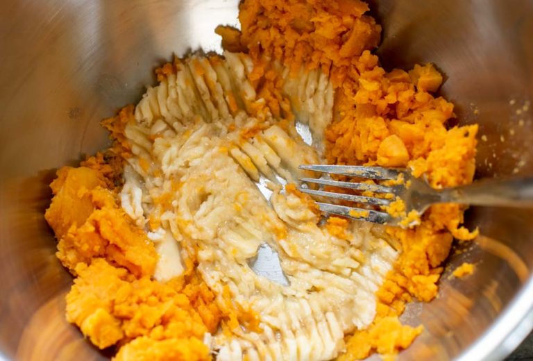 mashed banana