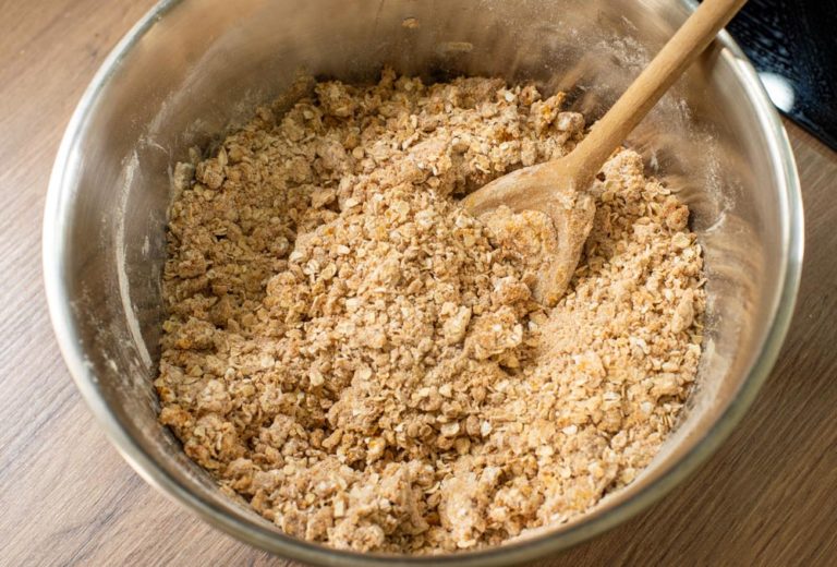 mixed ingredients in bowl