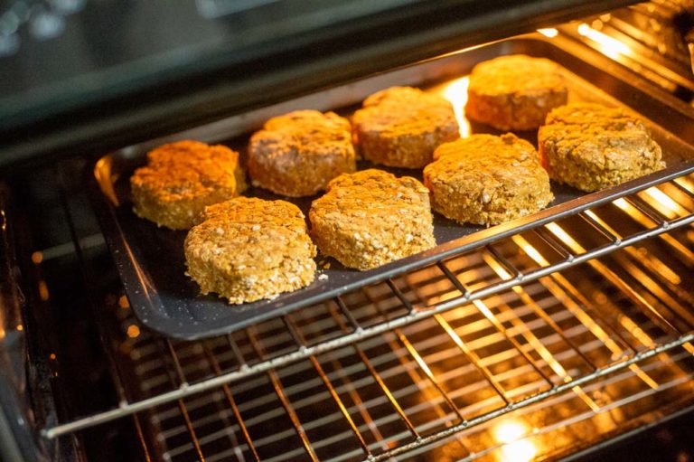 place in oven